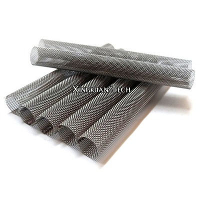 Utilisation de filtration de micron de Mesh Filter Screen Tube For de fil d'acier inoxydable