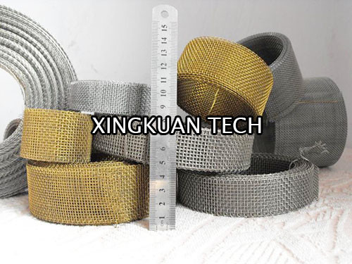 étroit en acier tissé par 1m de 2cm Mesh Screen Super avec le bord fermé